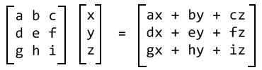 matrix multiplication